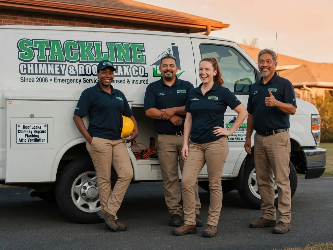 Chimney flashing repair company in Waterfall, PA